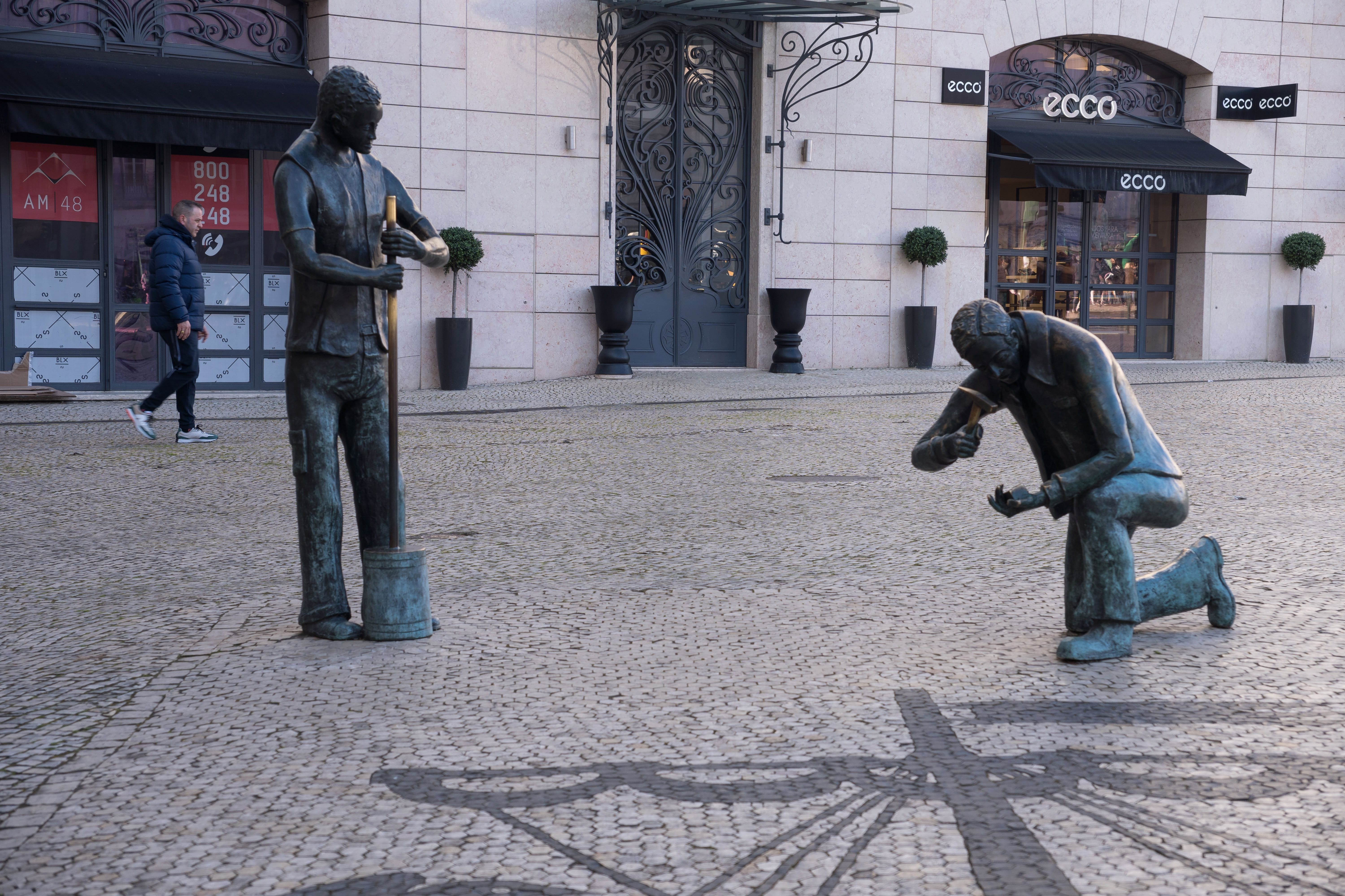 Monumento ao calceteiro, Lisboa