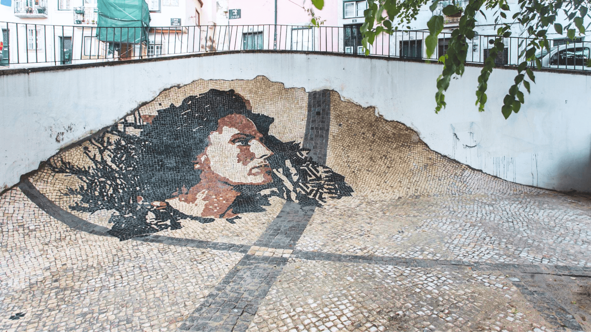 Mural Amália Alfama. CC Bruno Lopes